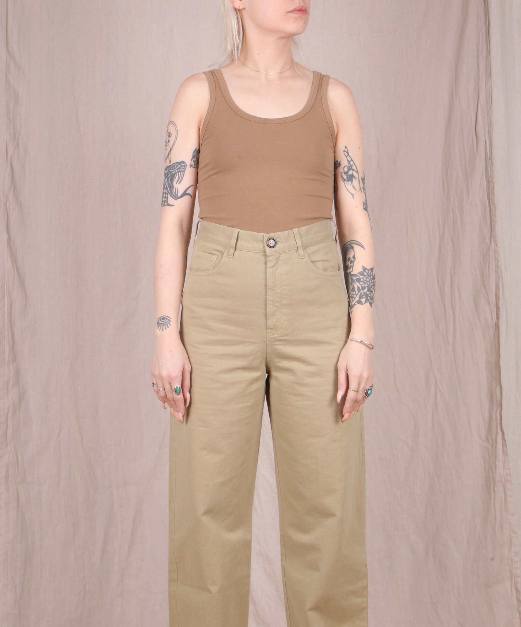Jungmaven-Sporty Tank // Coyote