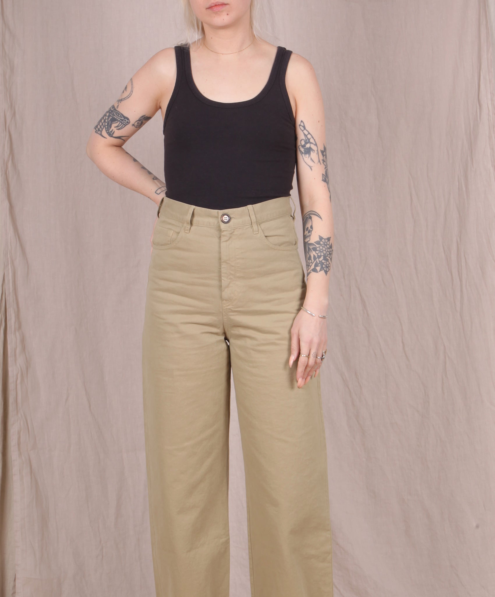Jungmaven-Sporty Tank // Black