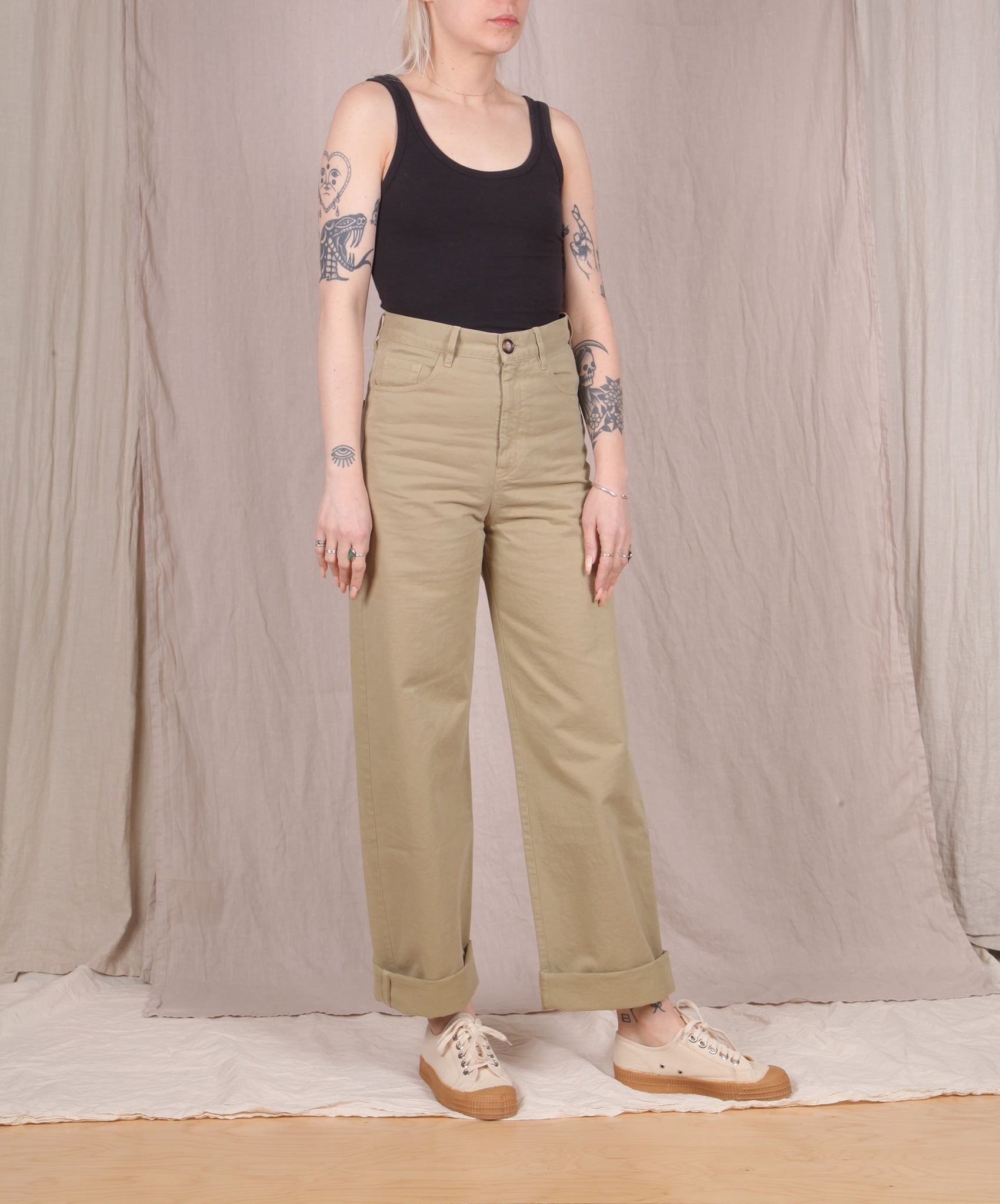 Jungmaven-Sporty Tank // Black