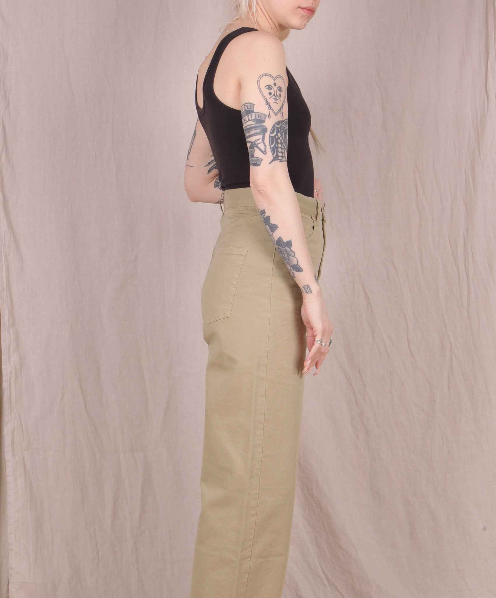 Jungmaven-Sporty Tank // Black