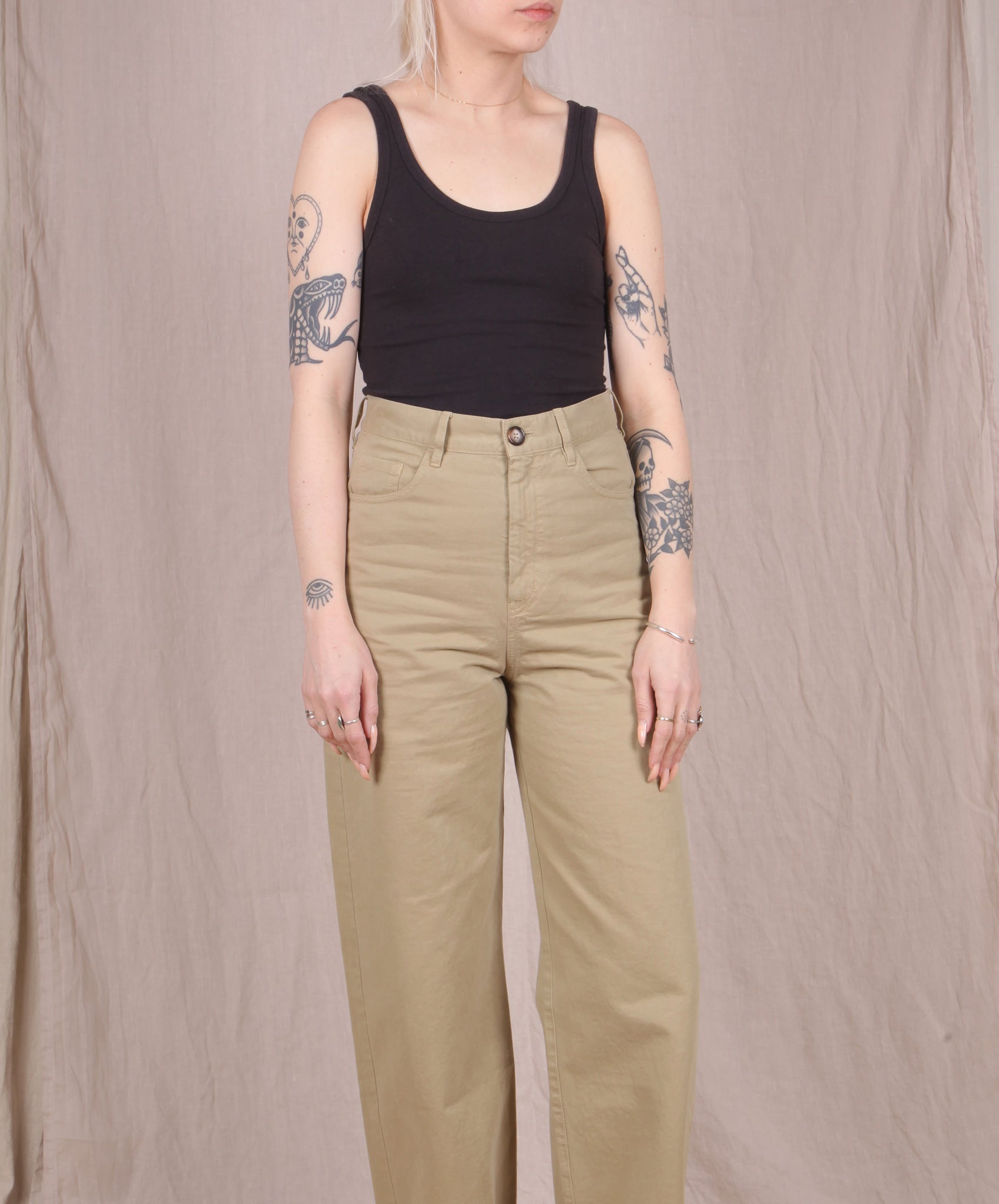 Jungmaven-Sporty Tank // Black