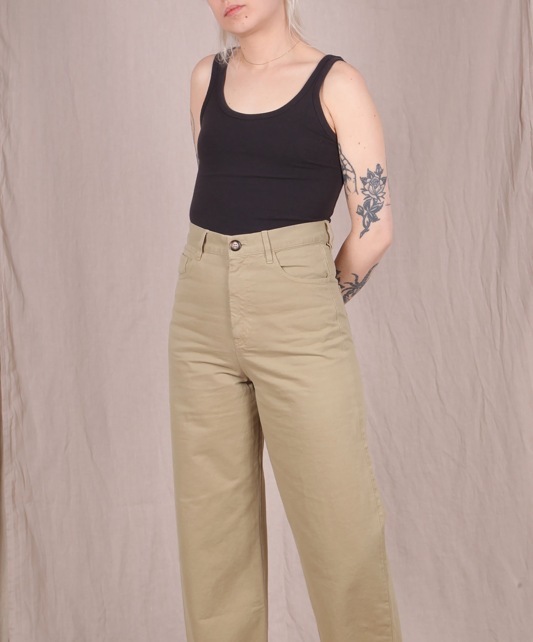 Jungmaven-Sporty Tank // Black