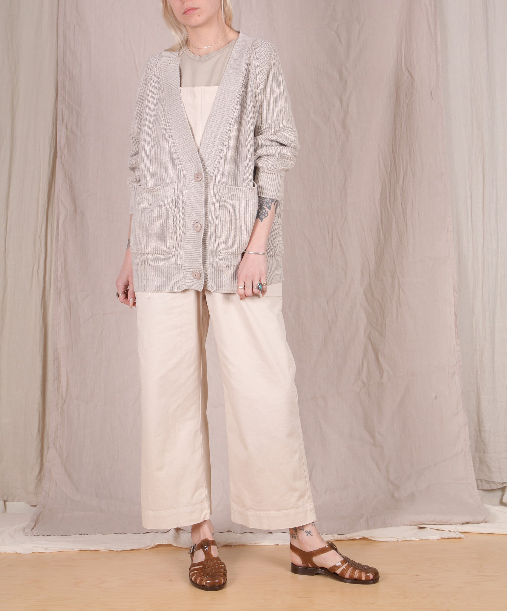 Kowtow-Raglan Cardigan // Marle