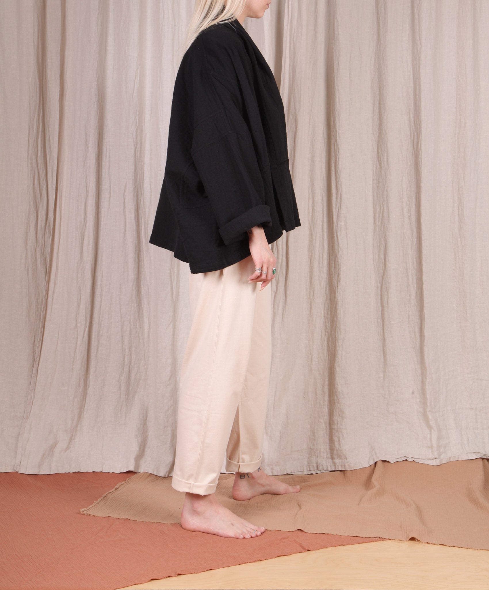 Atelier Delphine-Kimono Jacket // Black