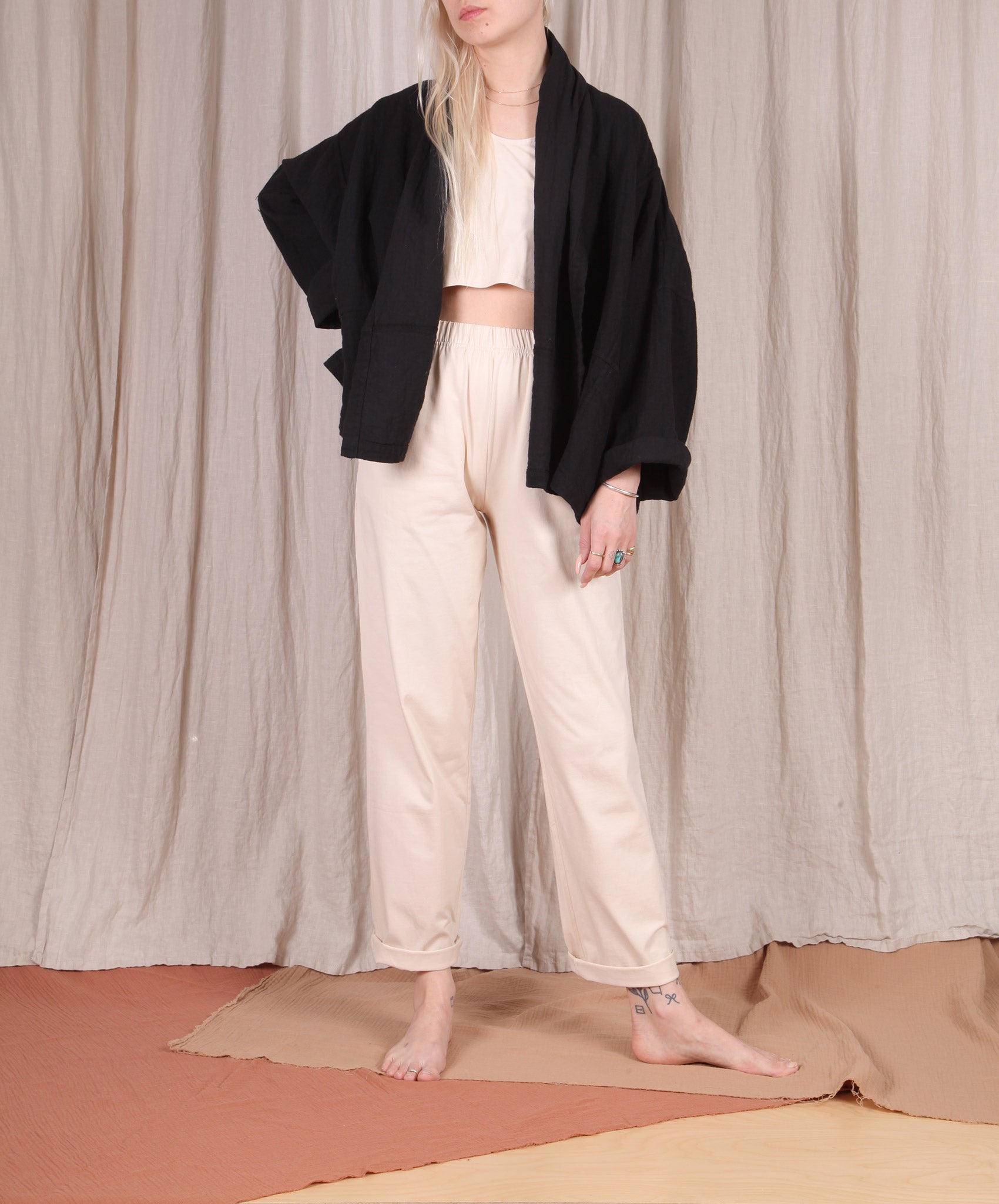 Atelier Delphine-Kimono Jacket // Black