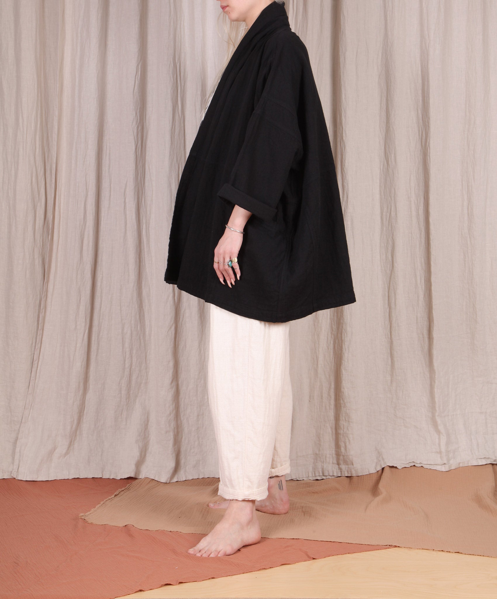Atelier Delphine-Haori Coat // Black