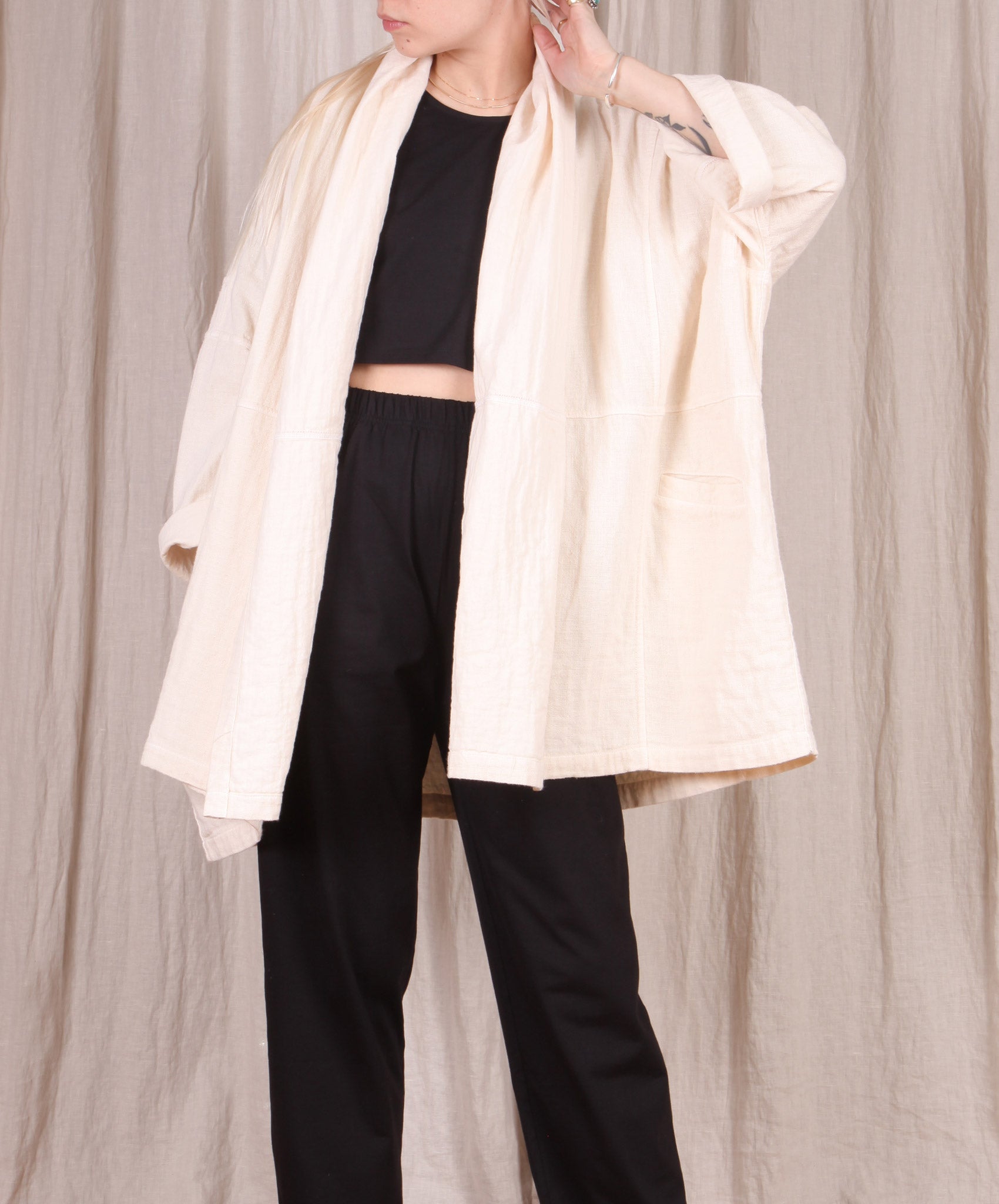 Atelier Delphine-Haori Coat // Kinari