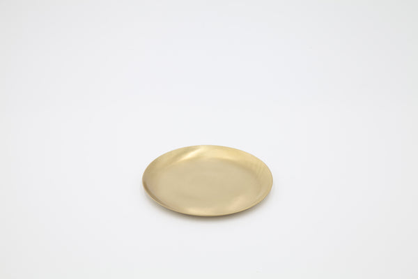 Fog Et Cetera Small Brass Round Plate