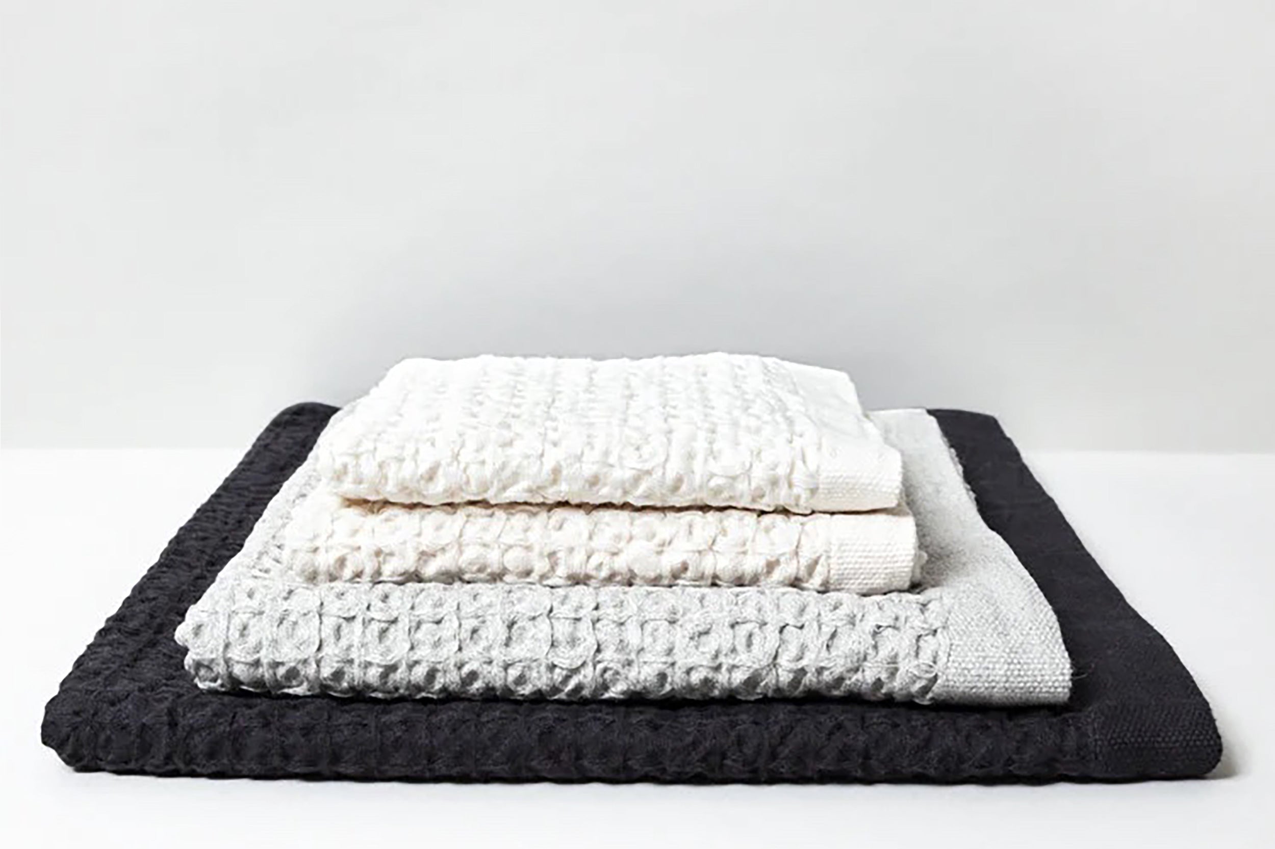 Kontex-Lattice Linen Towel
