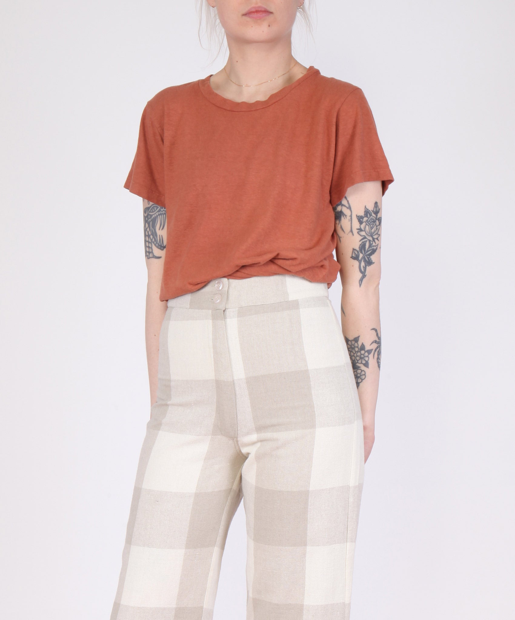 Jungmaven-Lorel Tee // Terracotta
