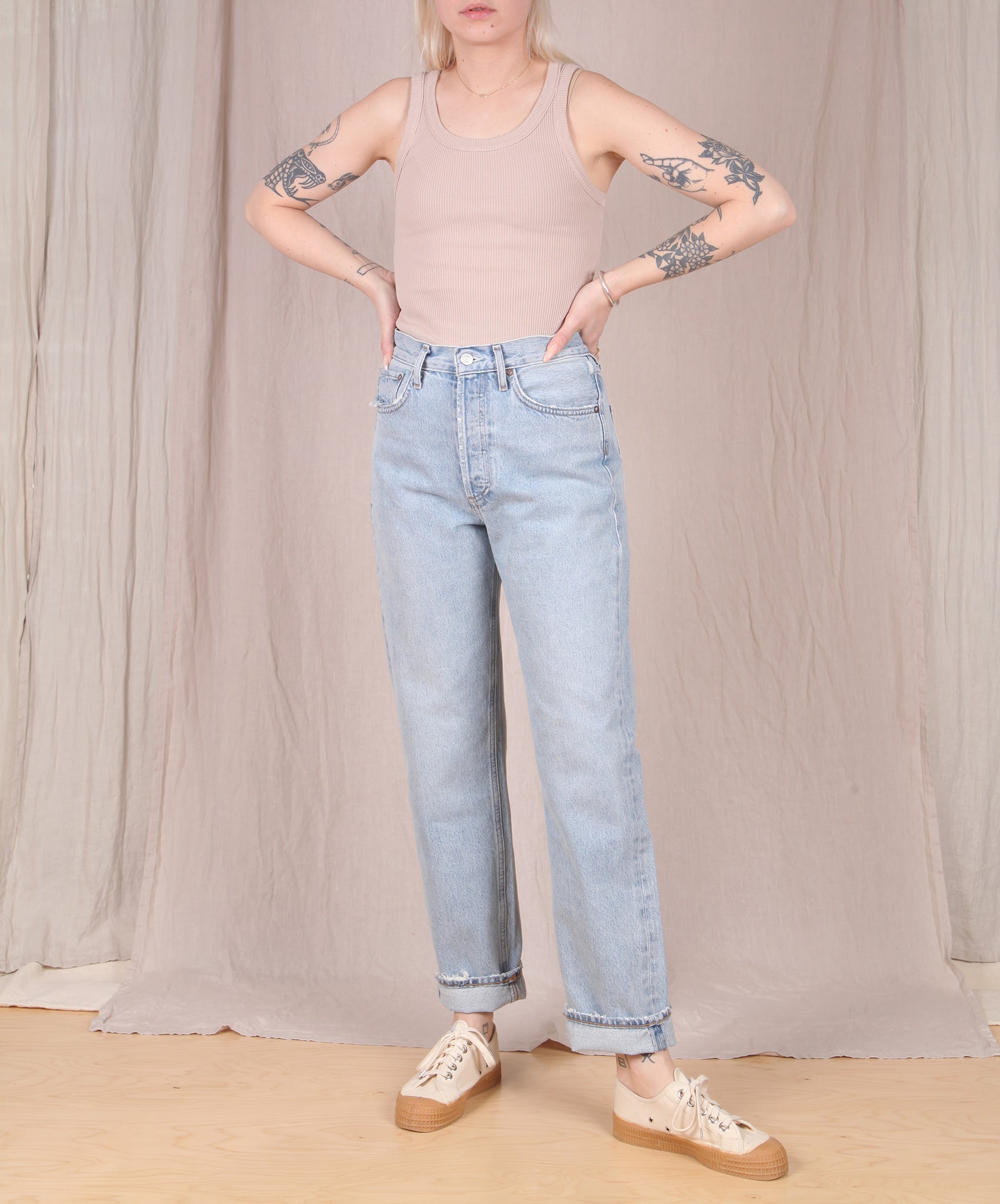 AGOLDE-90’s Loose Fit High Rise // Snapshot