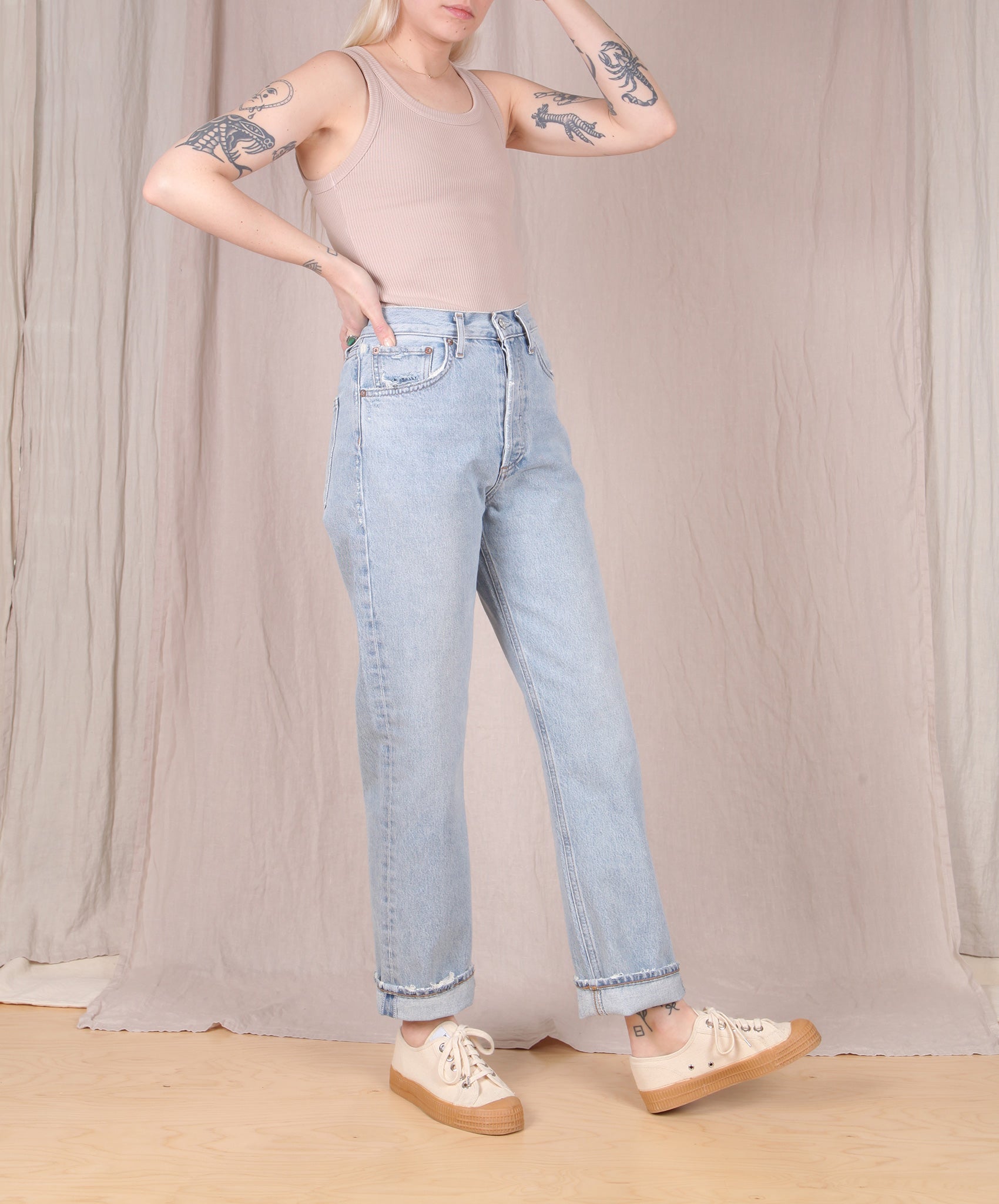 AGOLDE-90’s Loose Fit High Rise // Snapshot