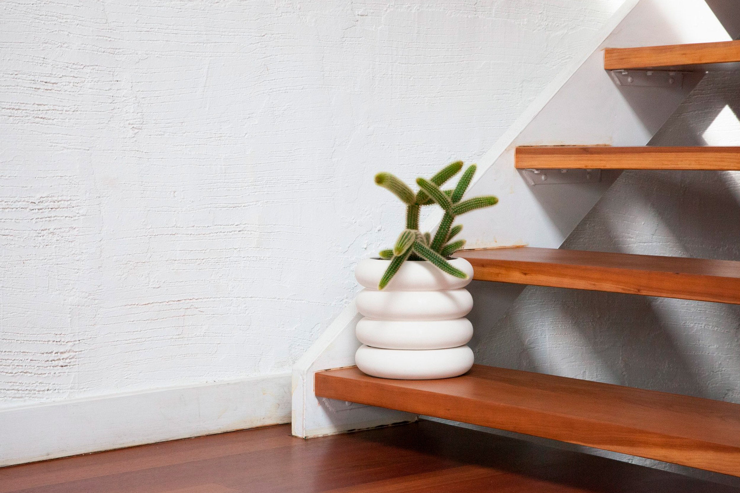 Areaware-Stacking Planter Tall // White
