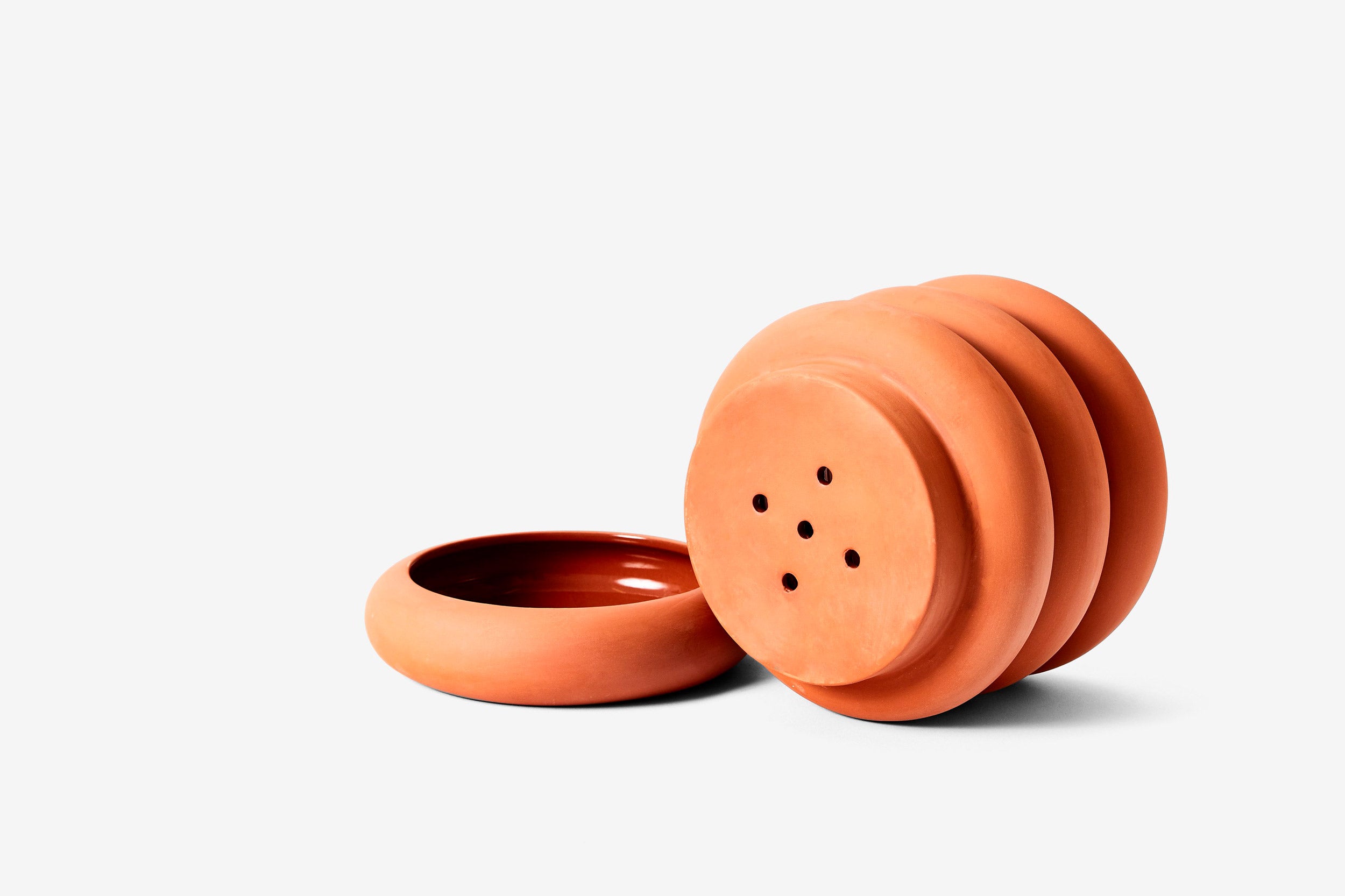 Areaware-Stacking Planter Tall // Terracotta