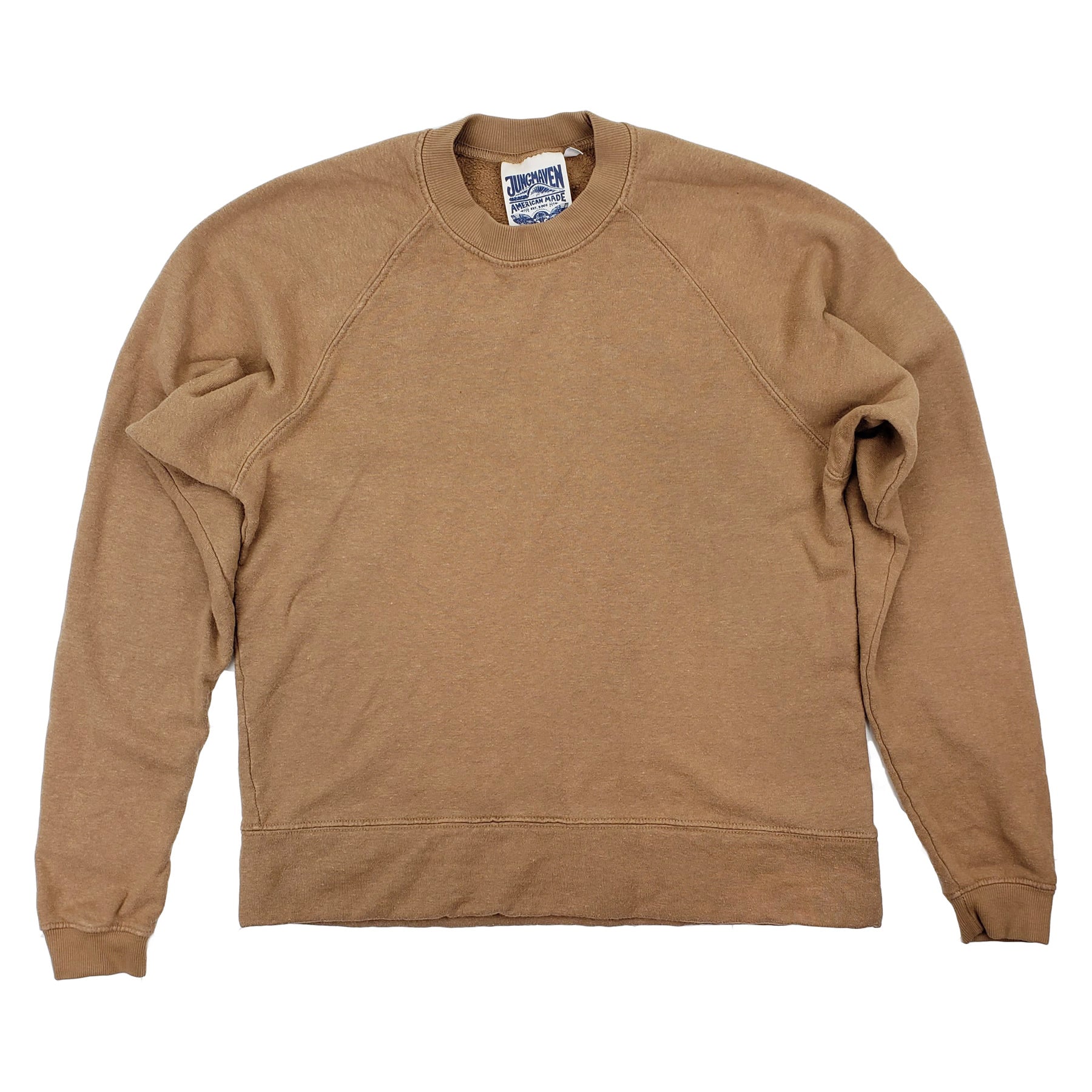 Jungmaven-Sierra Raglan Sweatshirt // Coyote