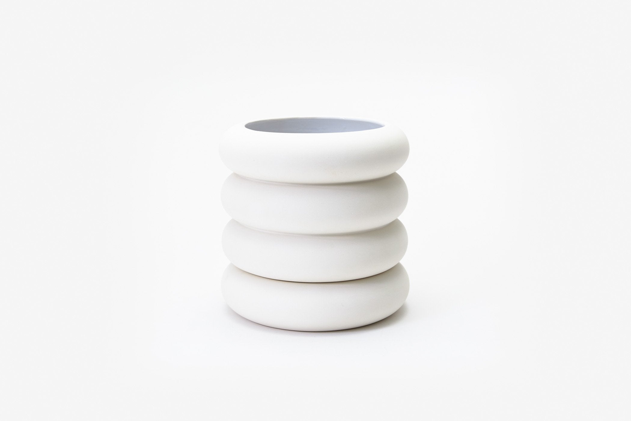 Areaware-Stacking Planter Tall // White