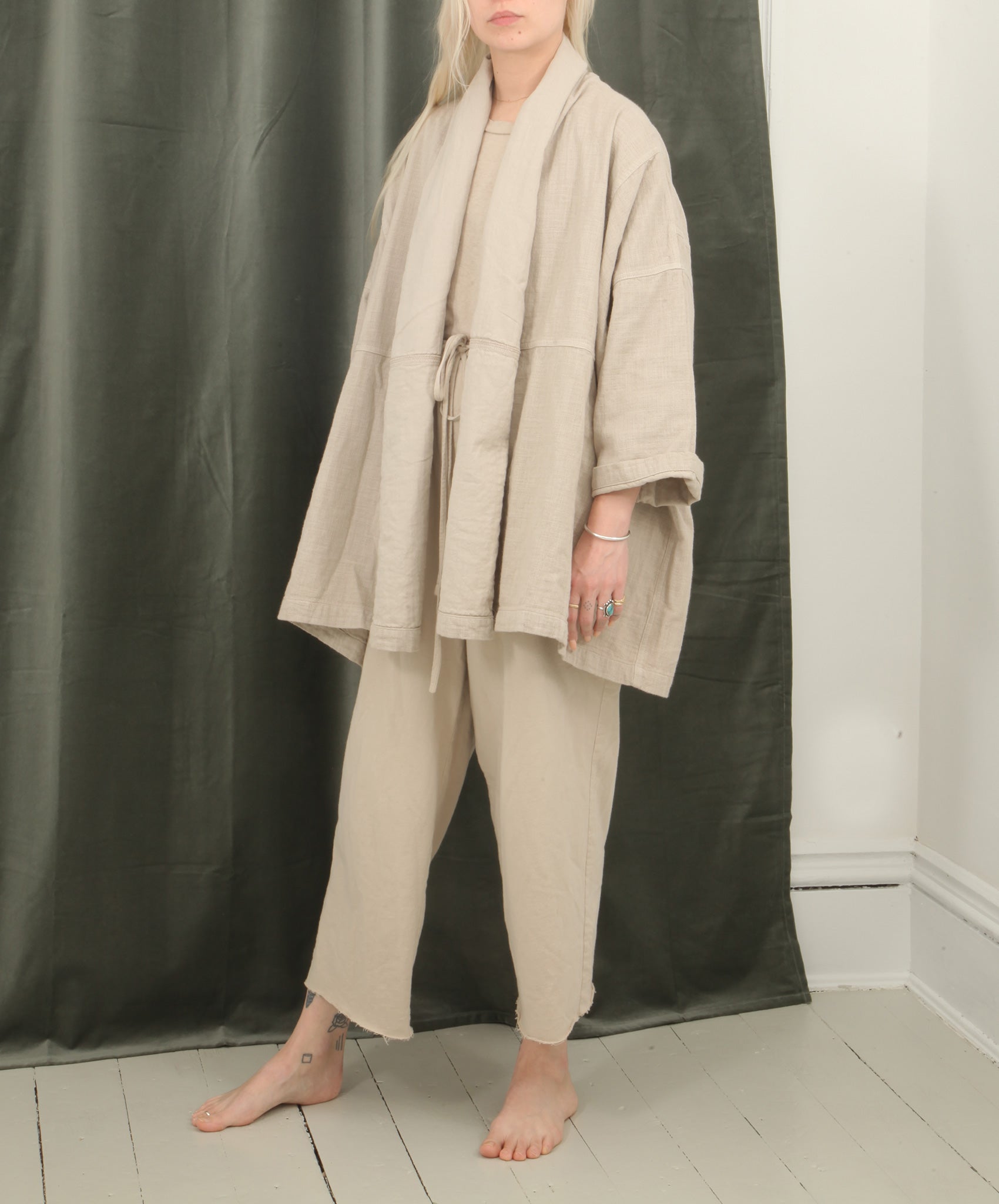 Atelier Delphine-Haori Coat // Stone