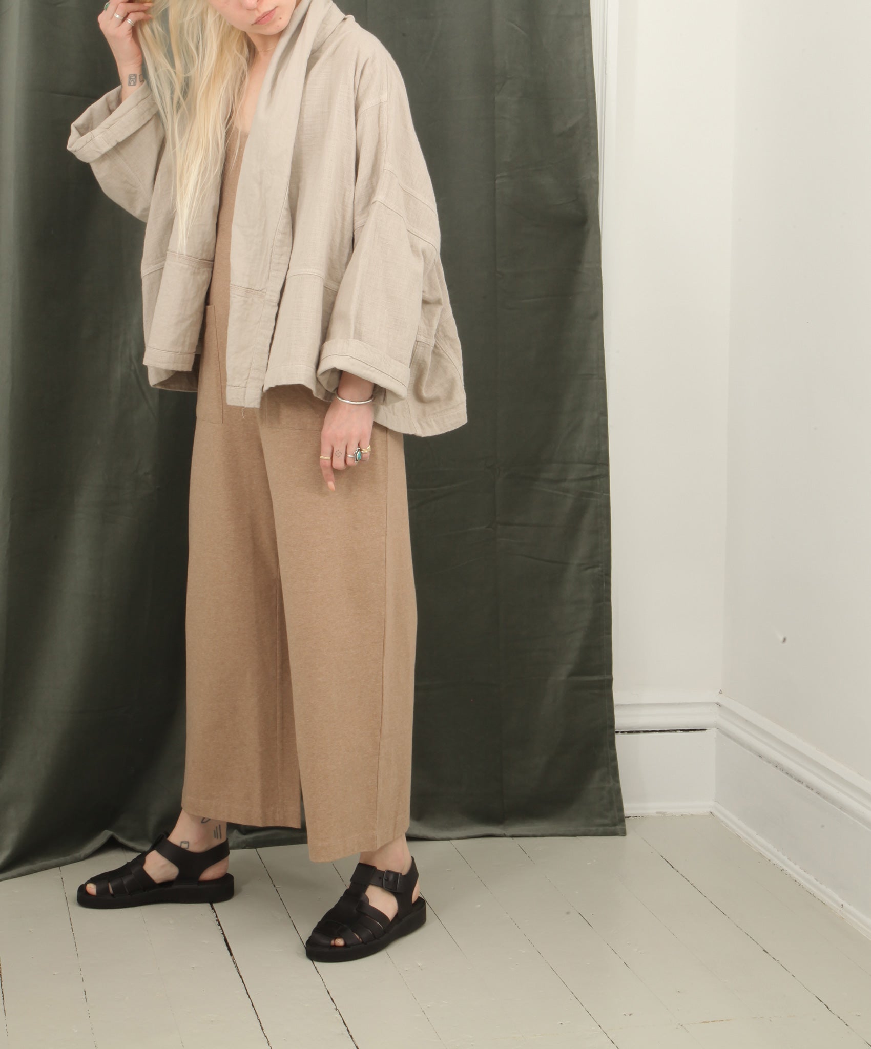 Atelier Delphine-Kimono Jacket // Stone