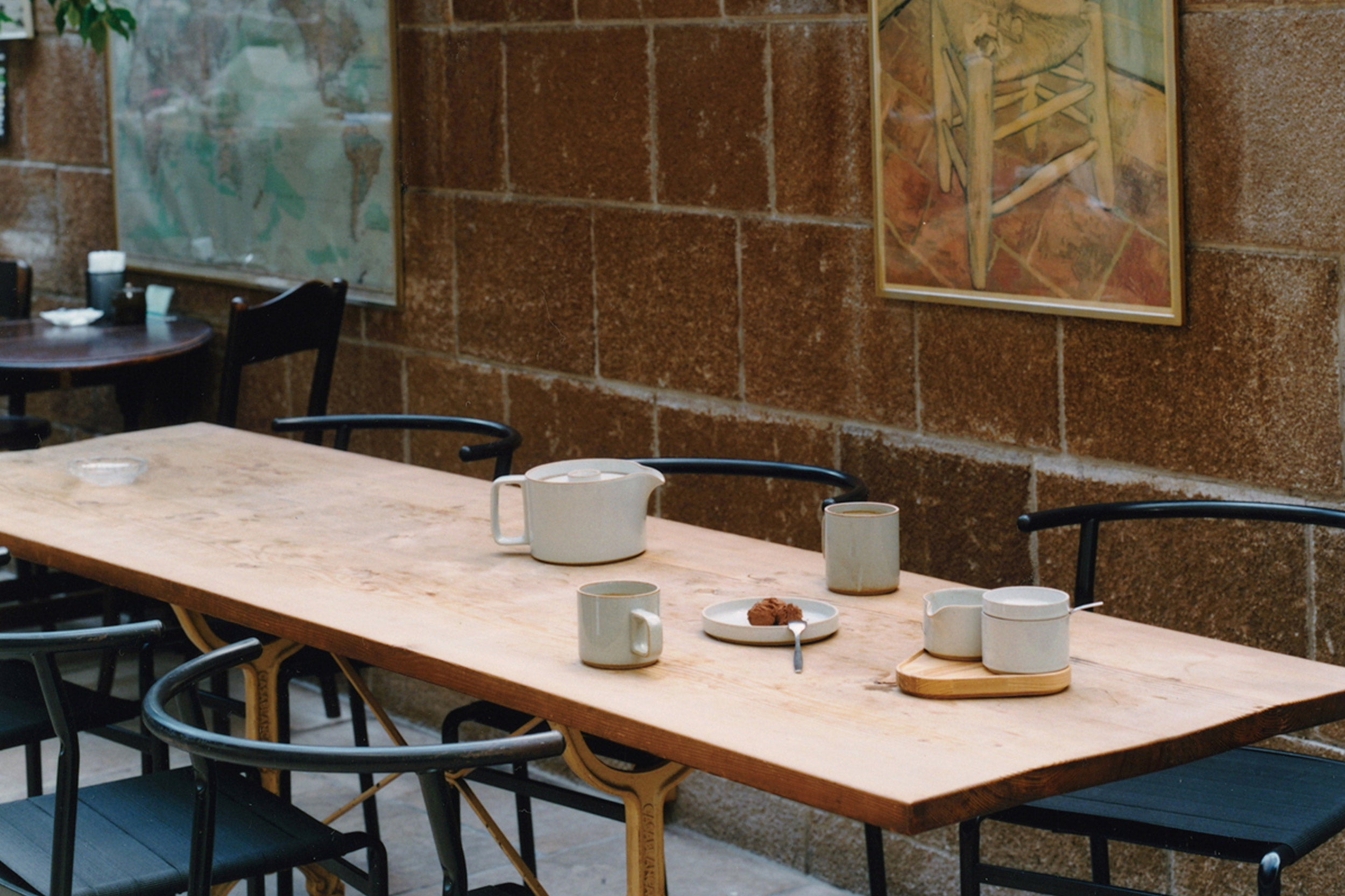 Hasami Porcelain-Sugar Pot