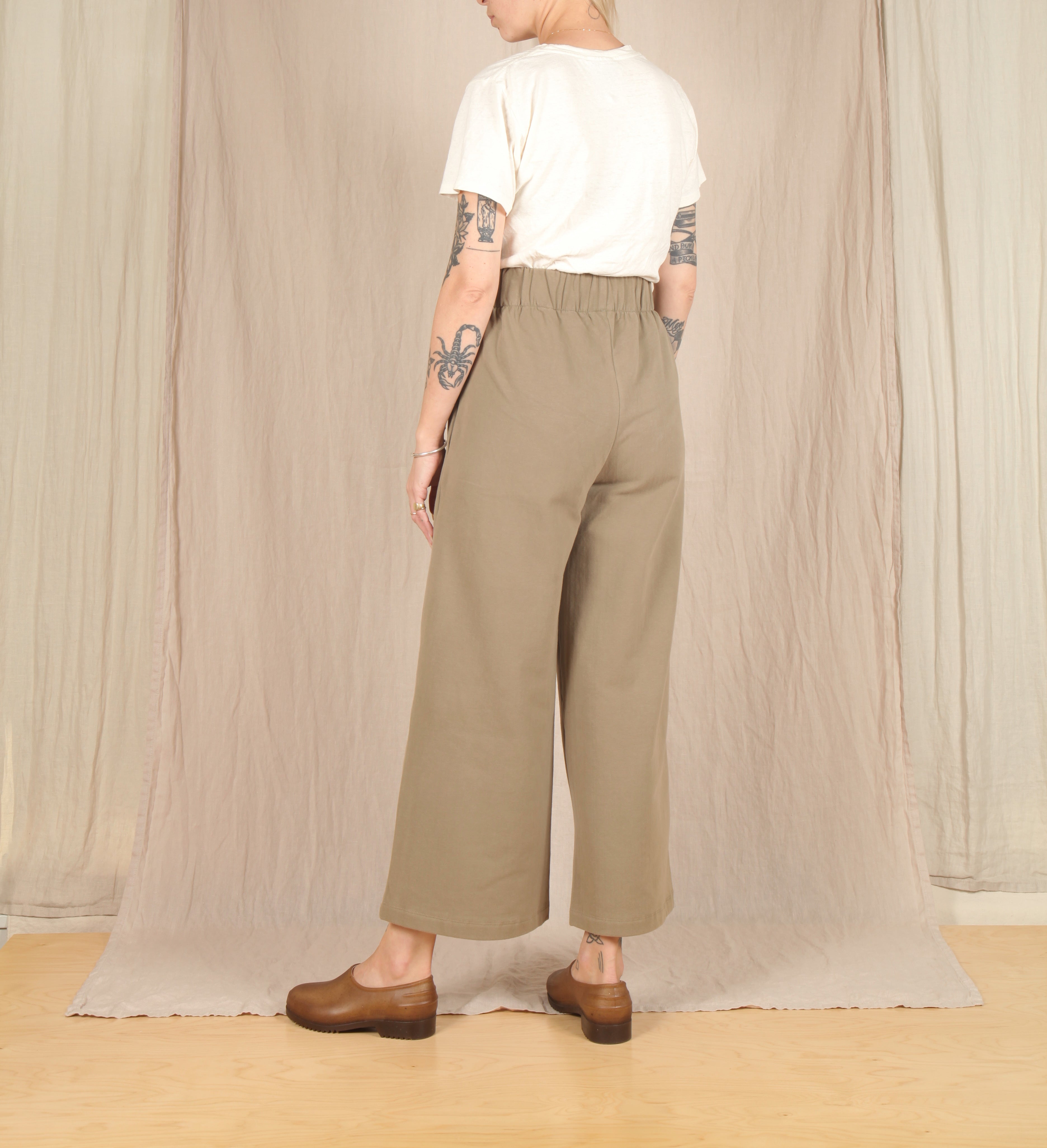 Beaumont Organic-Winona Organic Cotton Trousers // Lichen