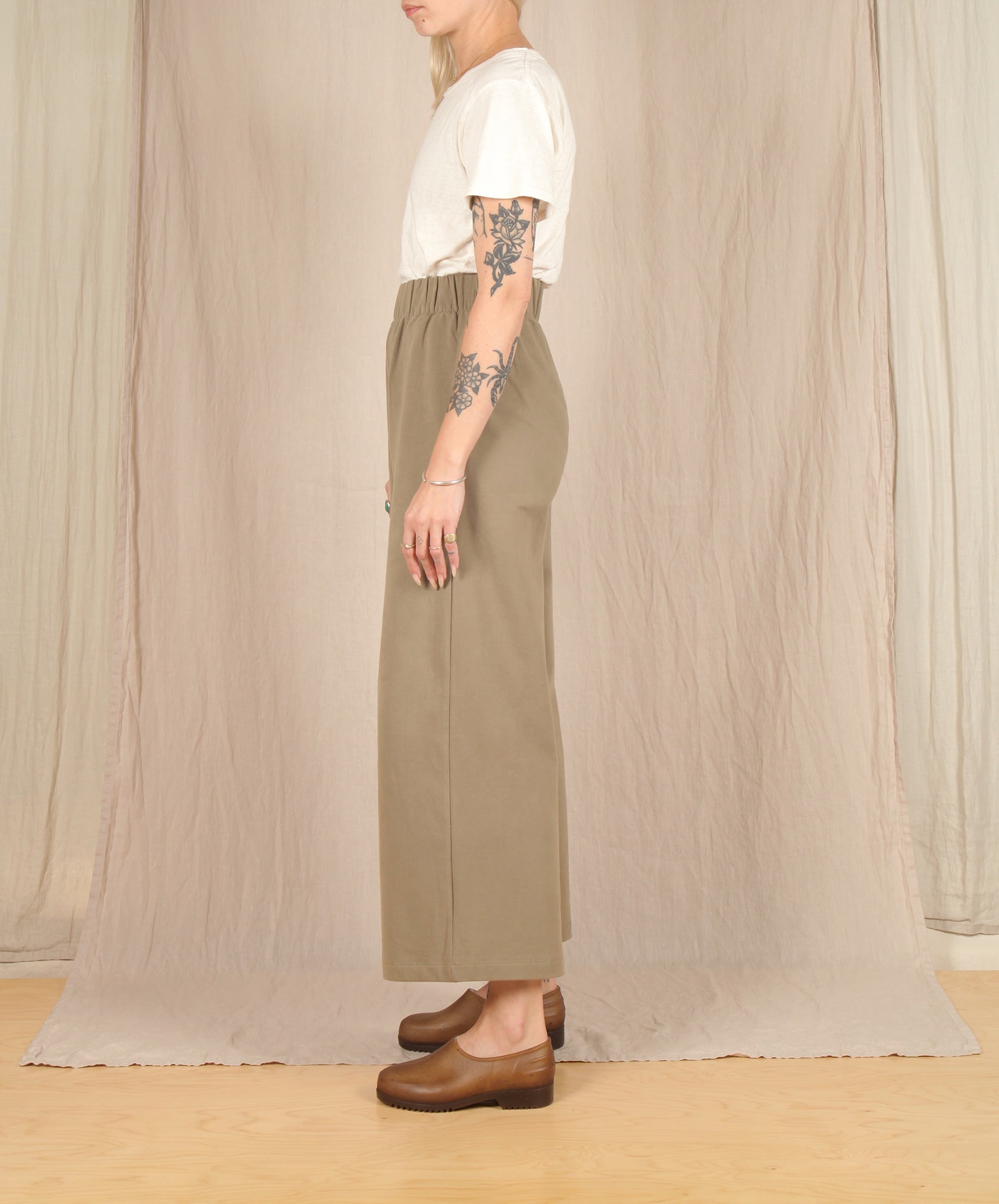 Beaumont Organic-Winona Organic Cotton Trousers // Lichen