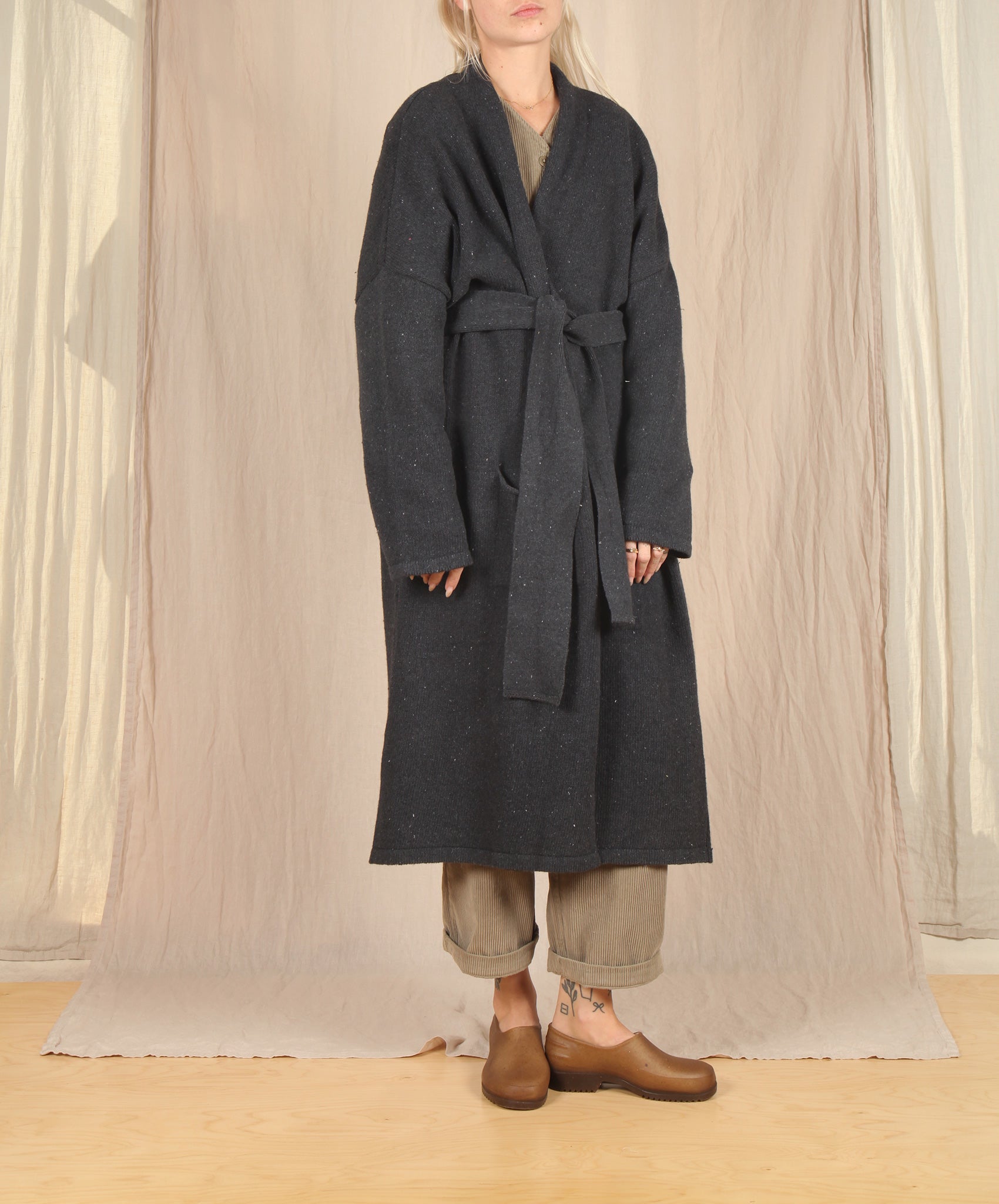 Beaumont Organic-Shirley Long Cardigan // Black