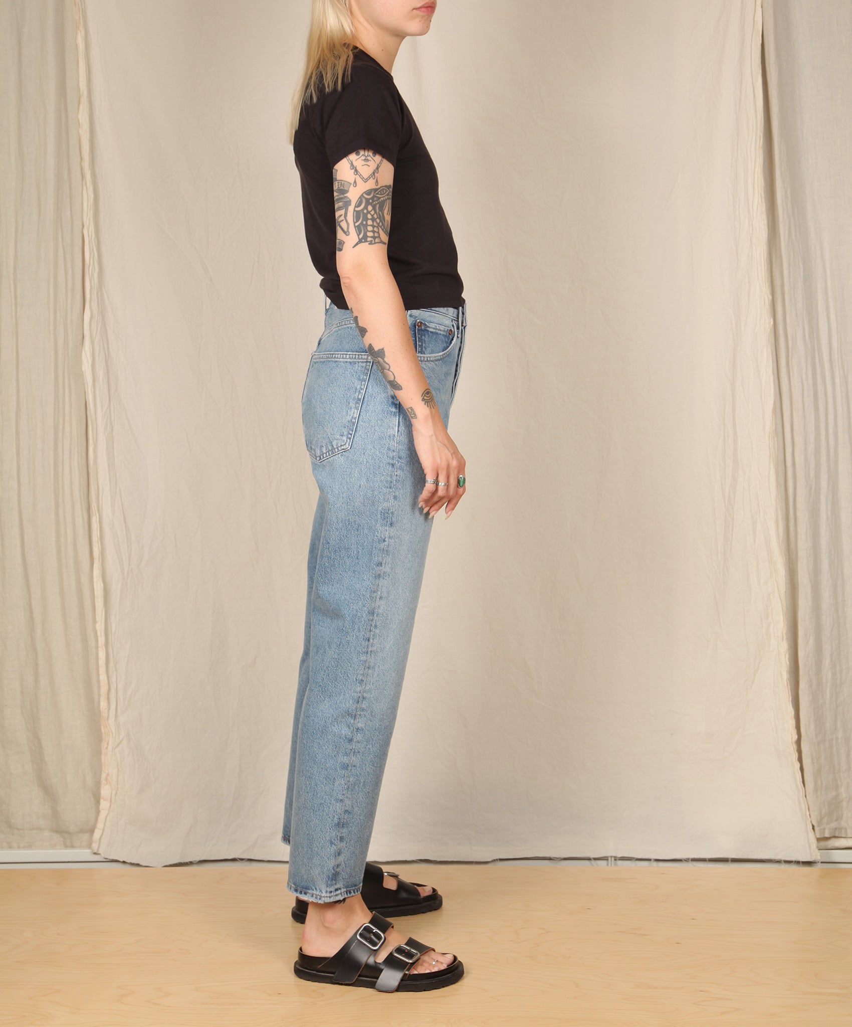 AGOLDE-90’s High Rise Crop // Passenger