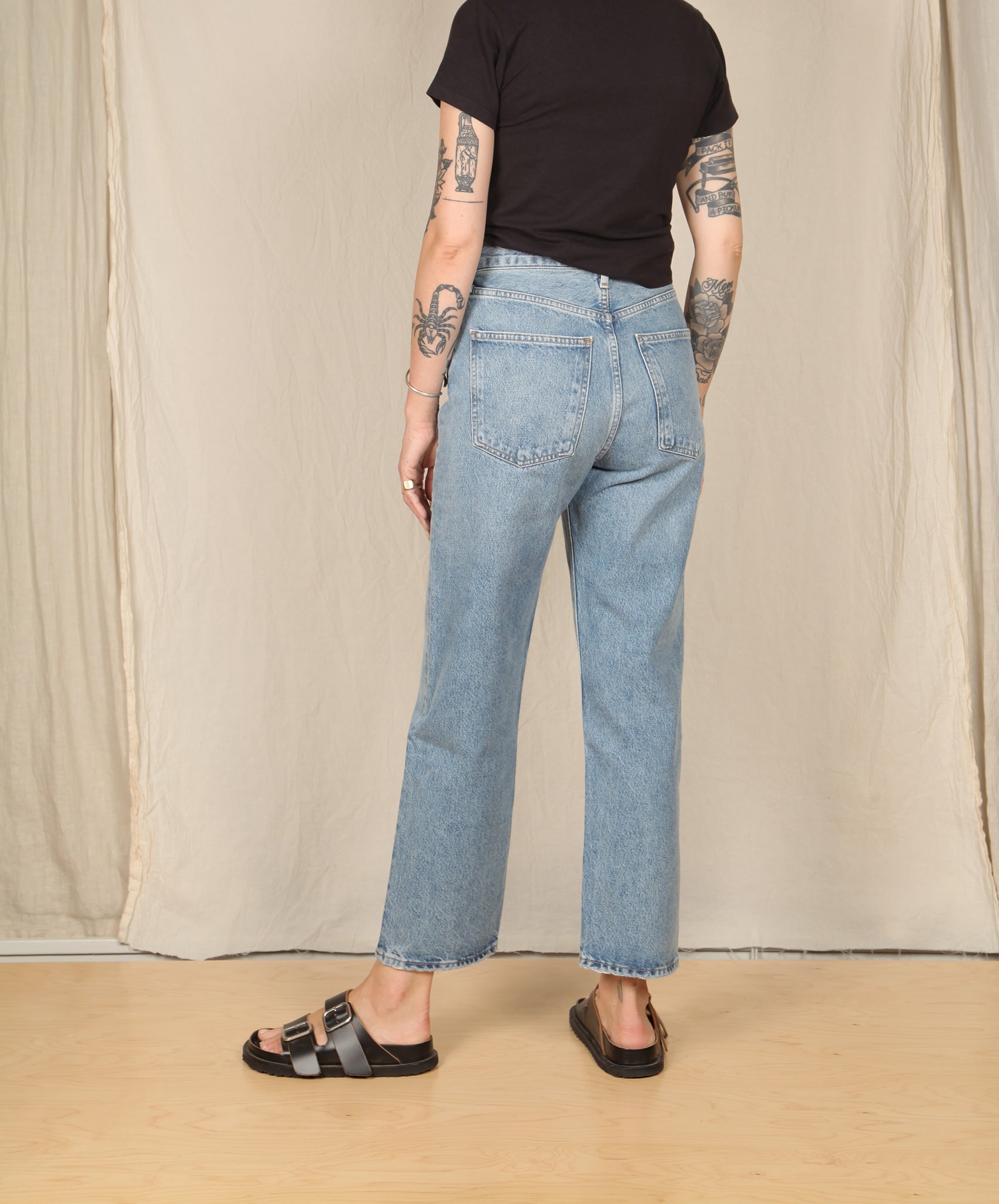 AGOLDE-90’s High Rise Crop // Passenger