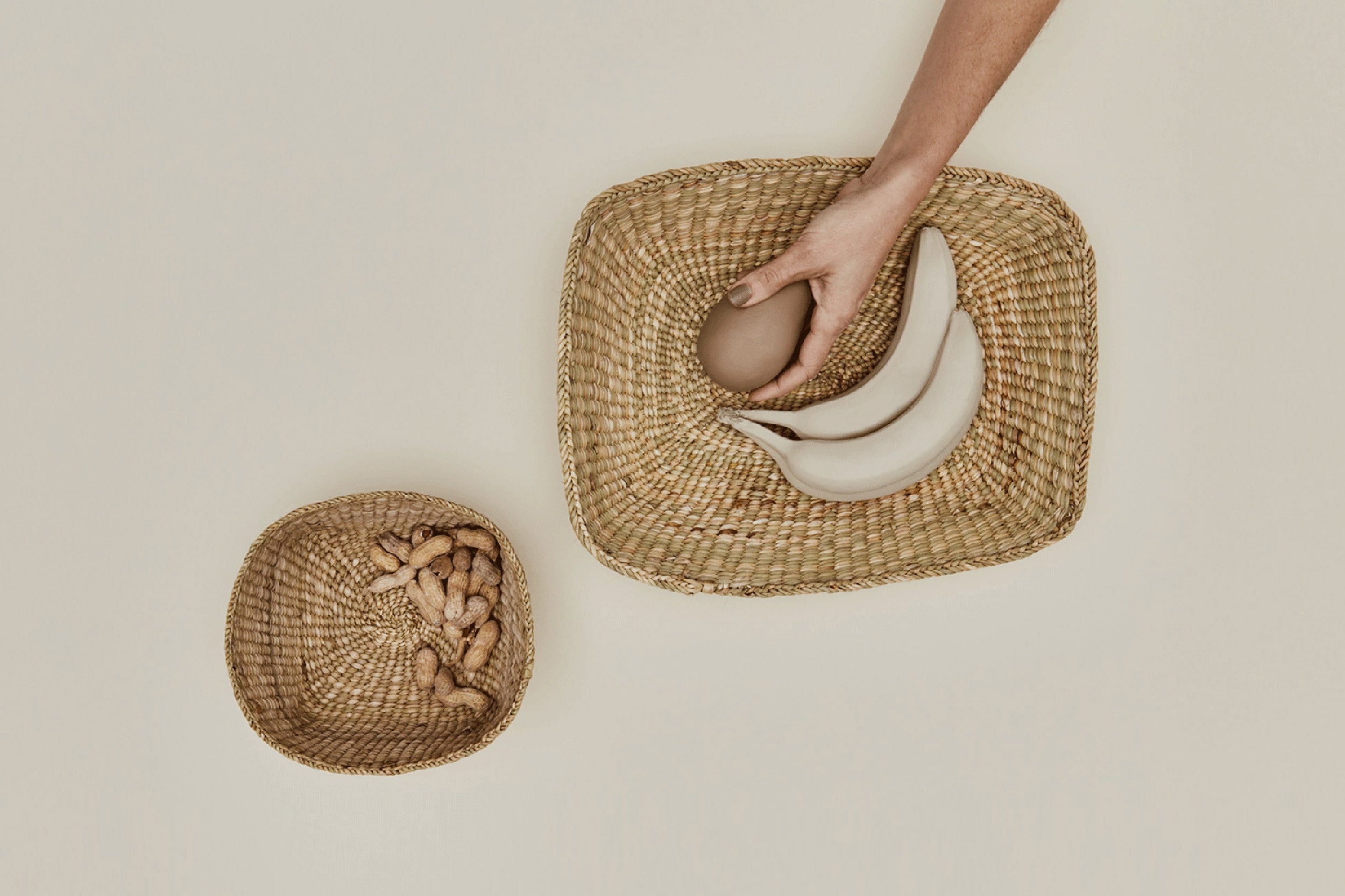 Hawkins NY-Woven Bowl + Tray