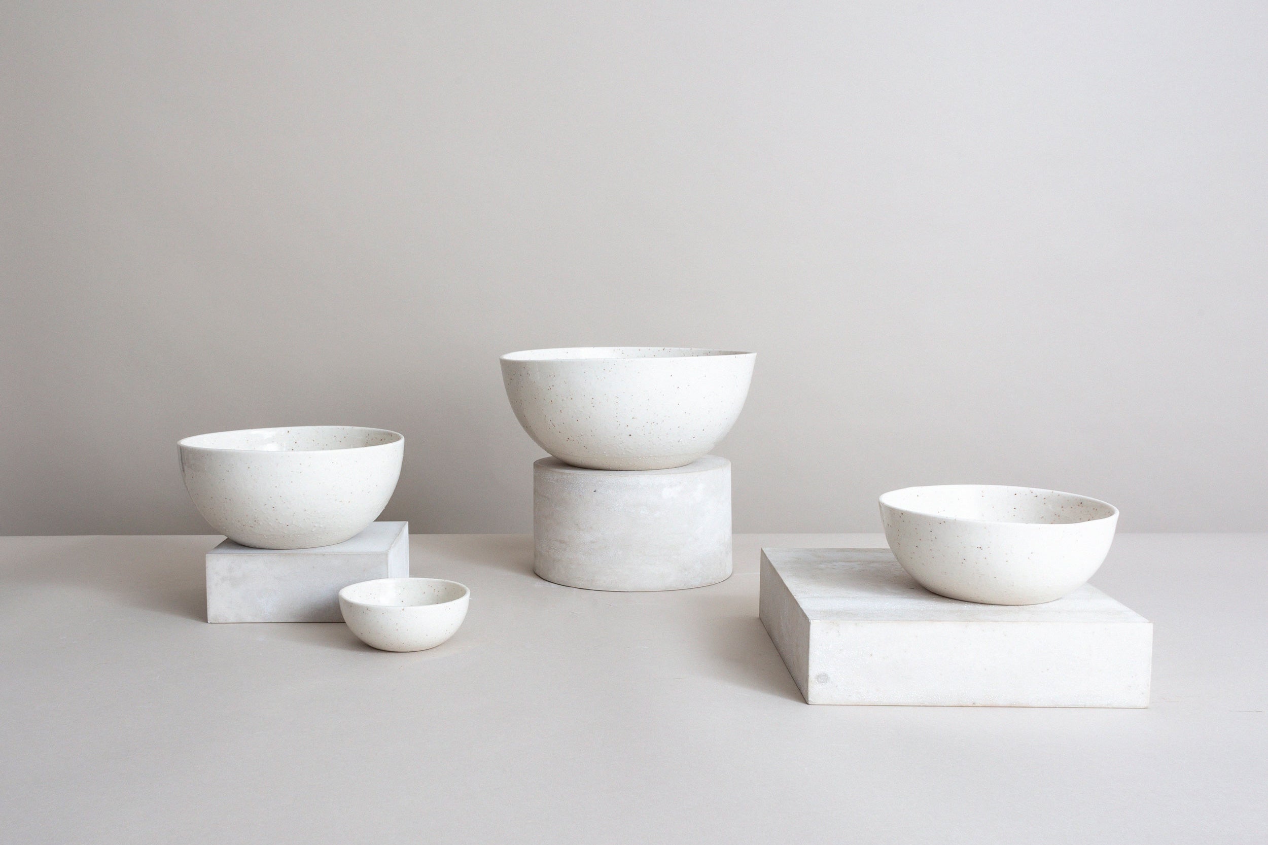 Andrew Molleur-Speckled Bowls