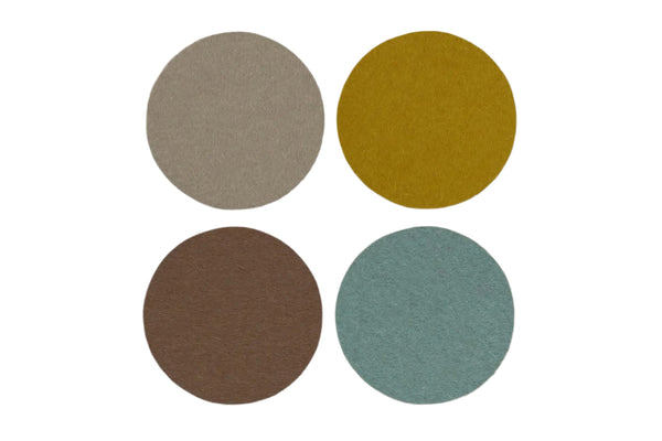 Graf Lantz-Bierfilz Coasters // Round-Multi