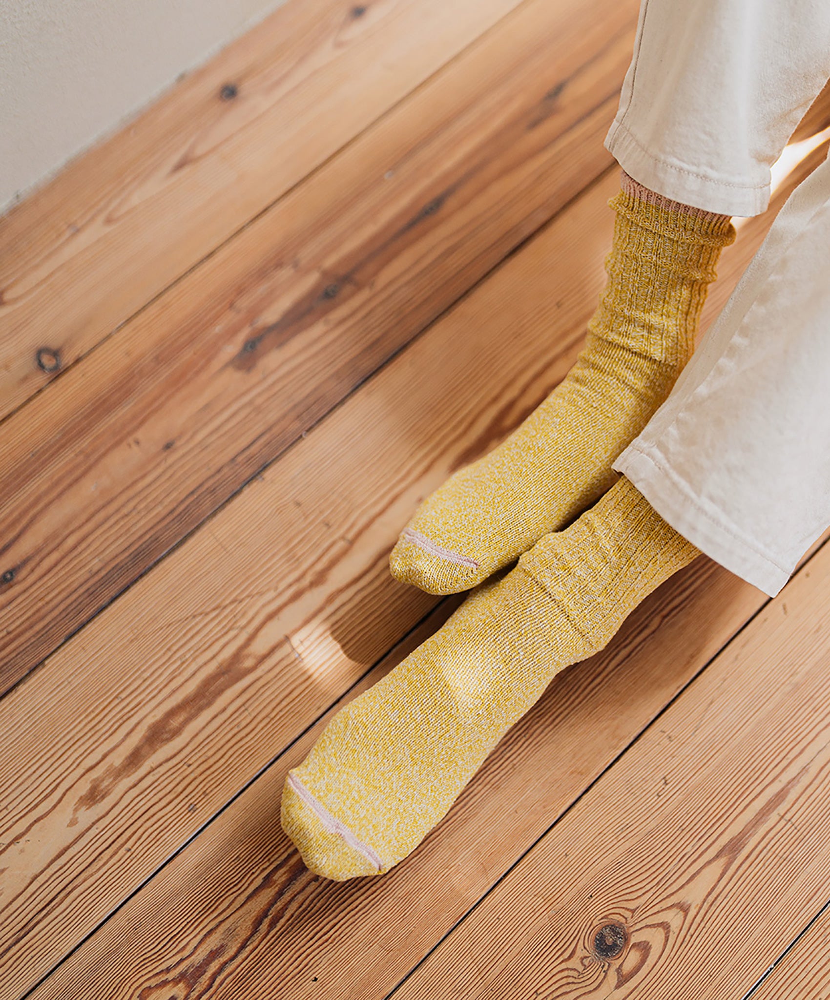 Nishiguchi-Silk Cotton Sock