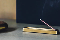 Fog Linen-Brass Incense Stand