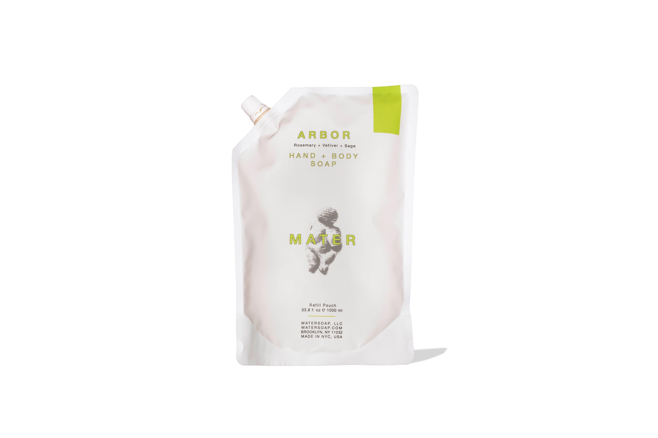 Mater Soap-Hand + Body // Refill Pouch