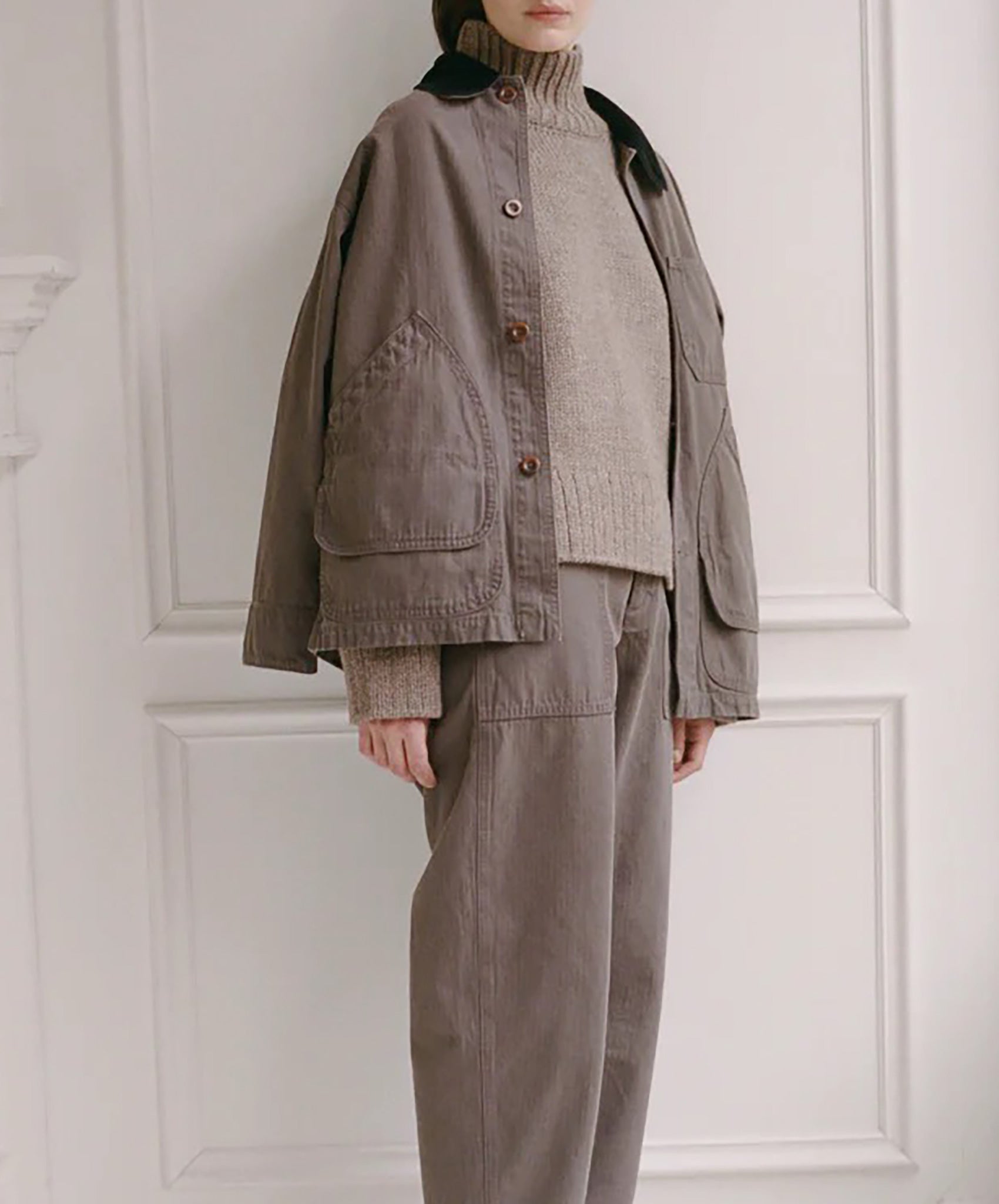 Shaina Mote-Painter Coat // Ermine