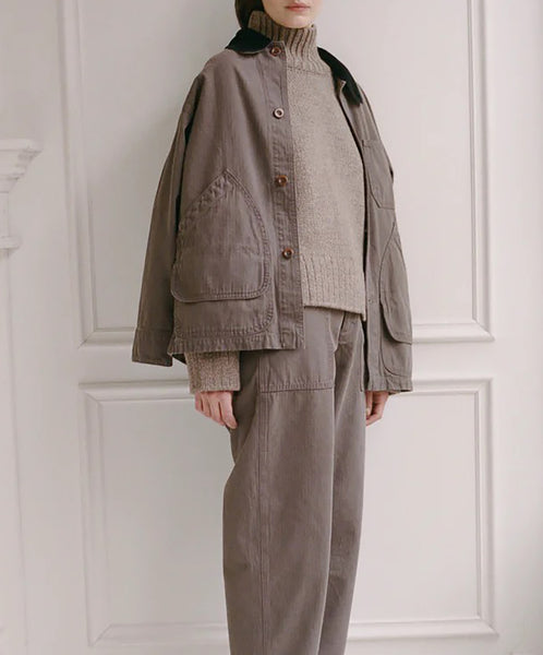 Shaina Mote-Painter Coat // Ermine