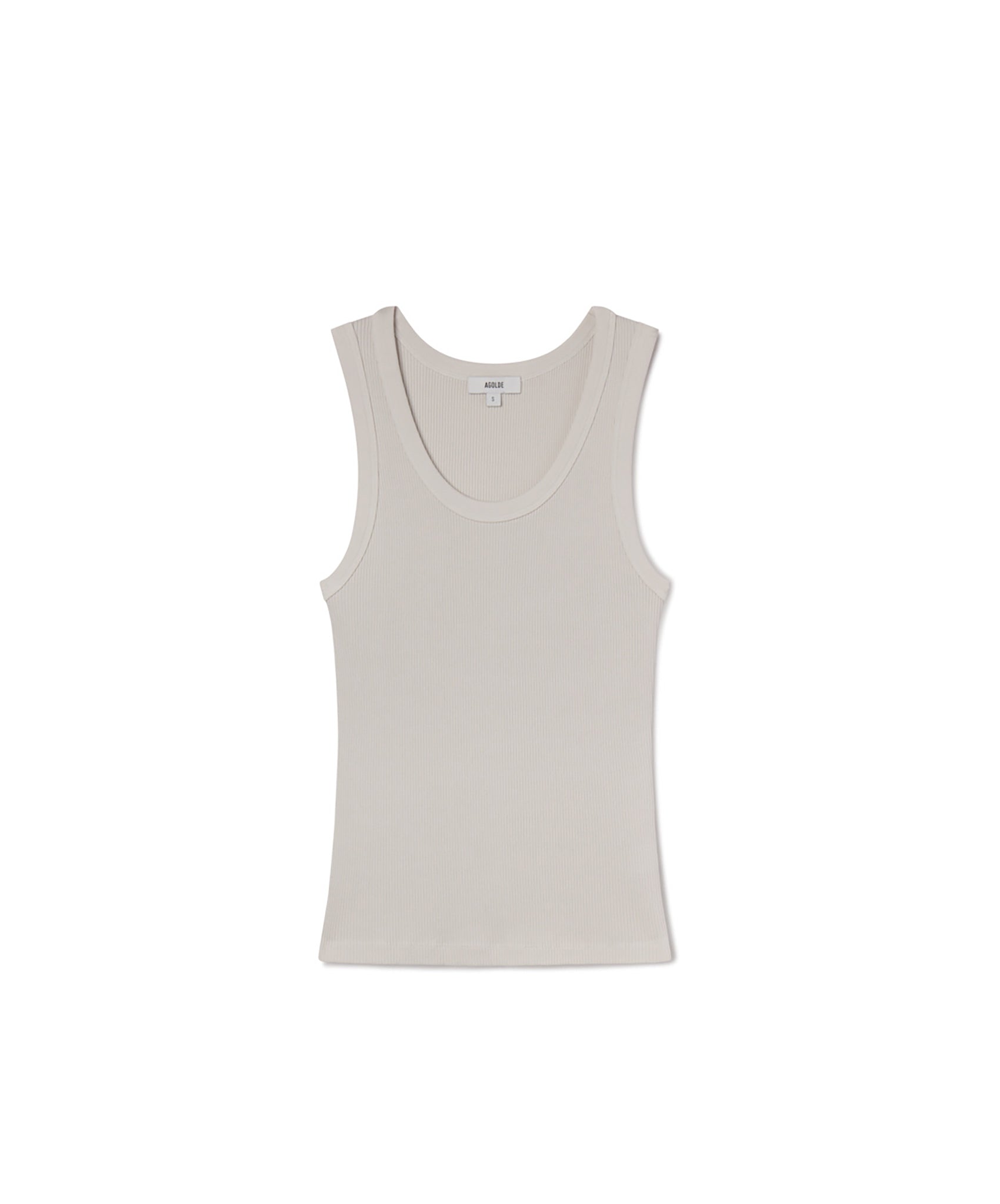 AGOLDE-Poppy Tank // Bone