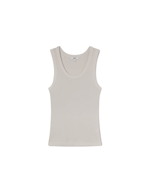 AGOLDE-Poppy Tank // Bone