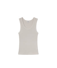 AGOLDE-Poppy Tank // Bone
