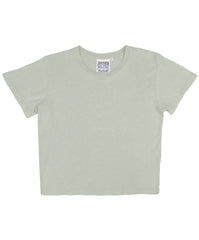 Jungmaven-Cropped Lorel Tee // Agave