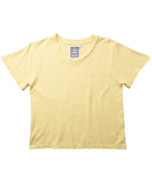 Jungmaven-Cropped Lorel Tee // Shortbread