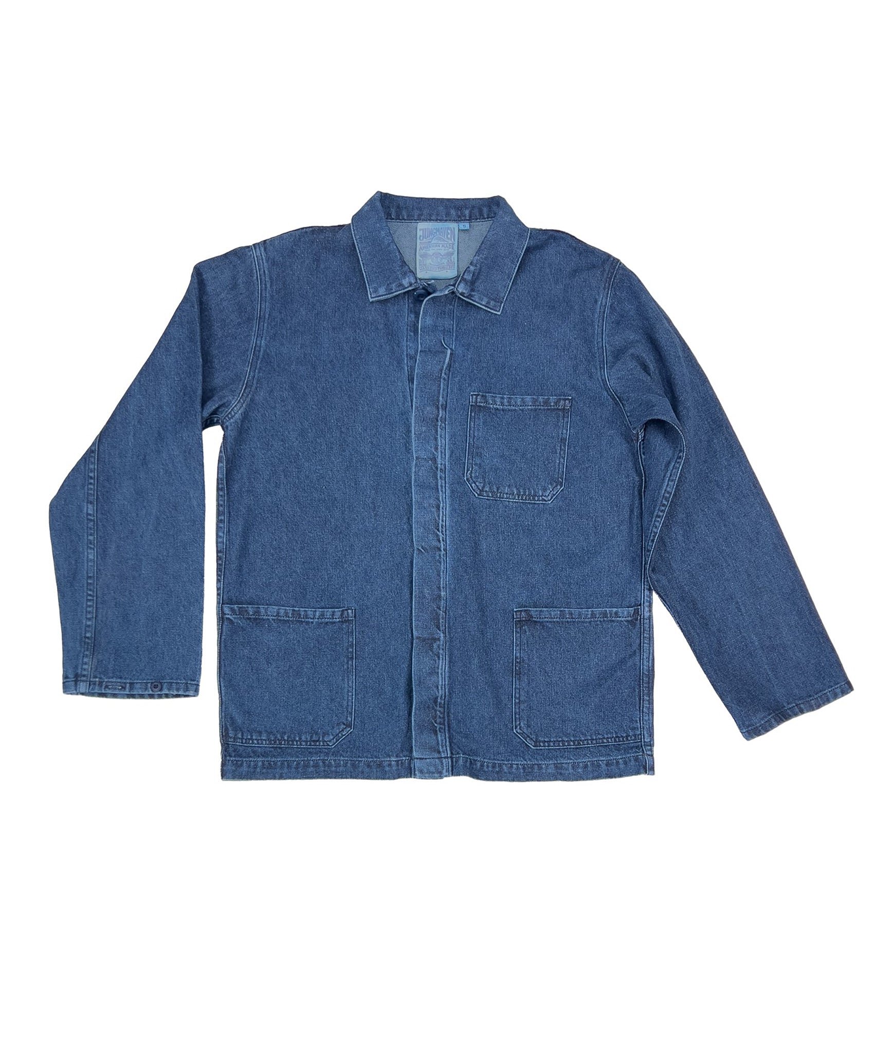 Jungmaven-Denim Olympic Jacket // Medium Wash