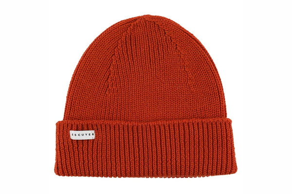 Escuyer-Ribbed Merino Beanie