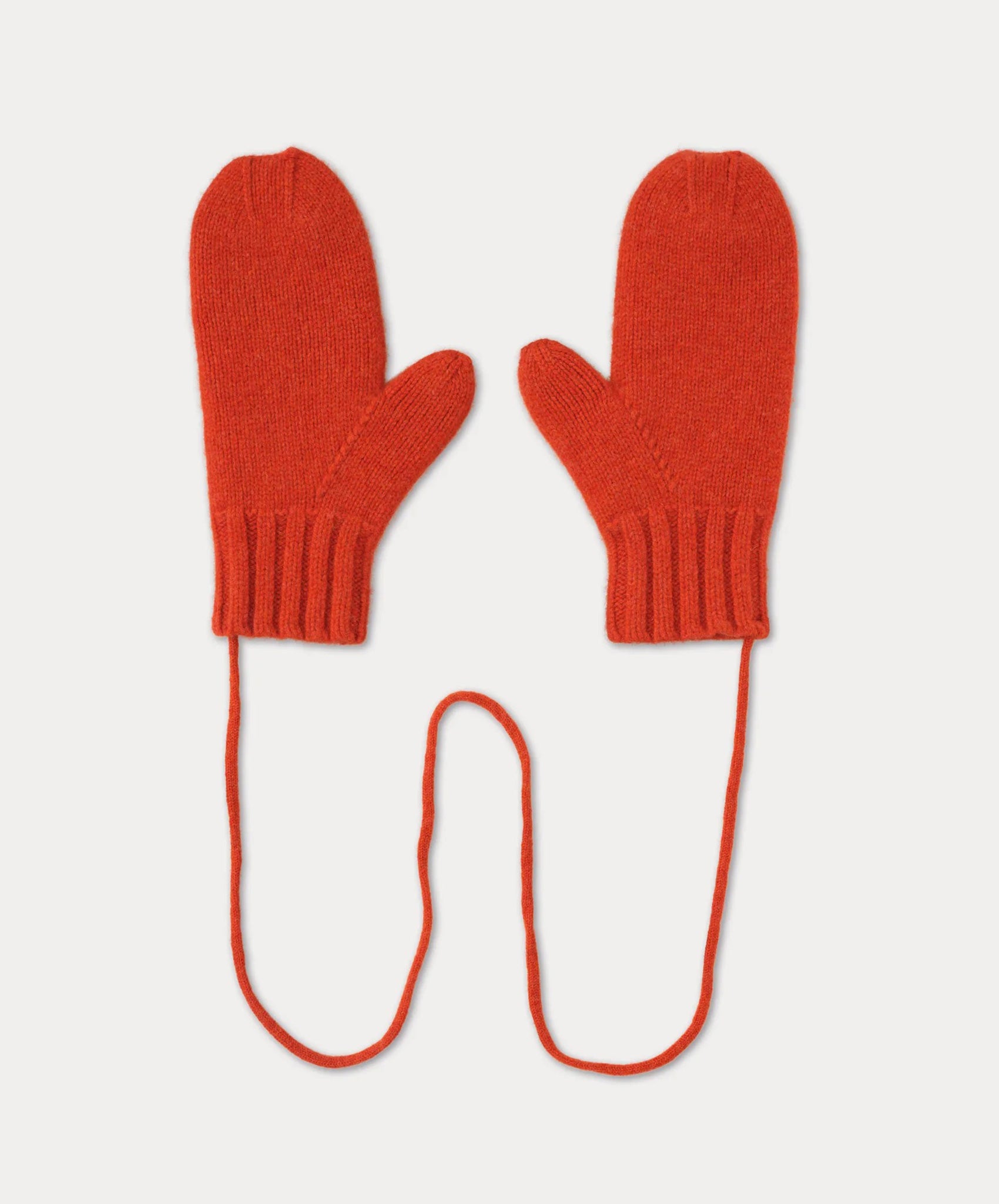 Jo Gordon-Felted Plain Mittens on String
