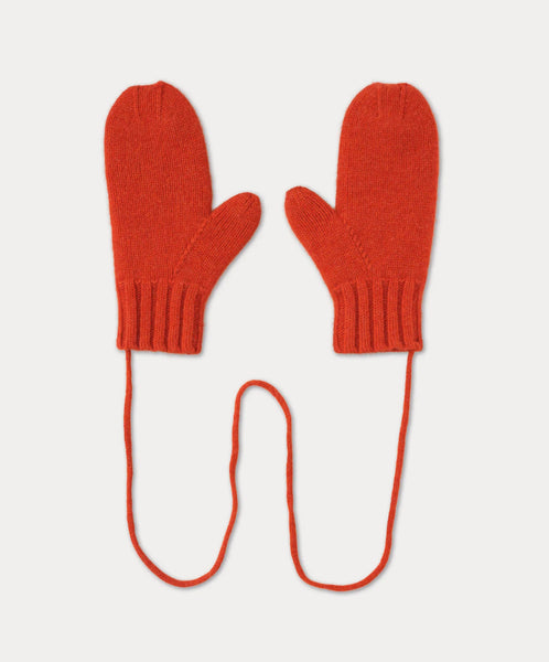 Jo Gordon-Felted Plain Mittens on String