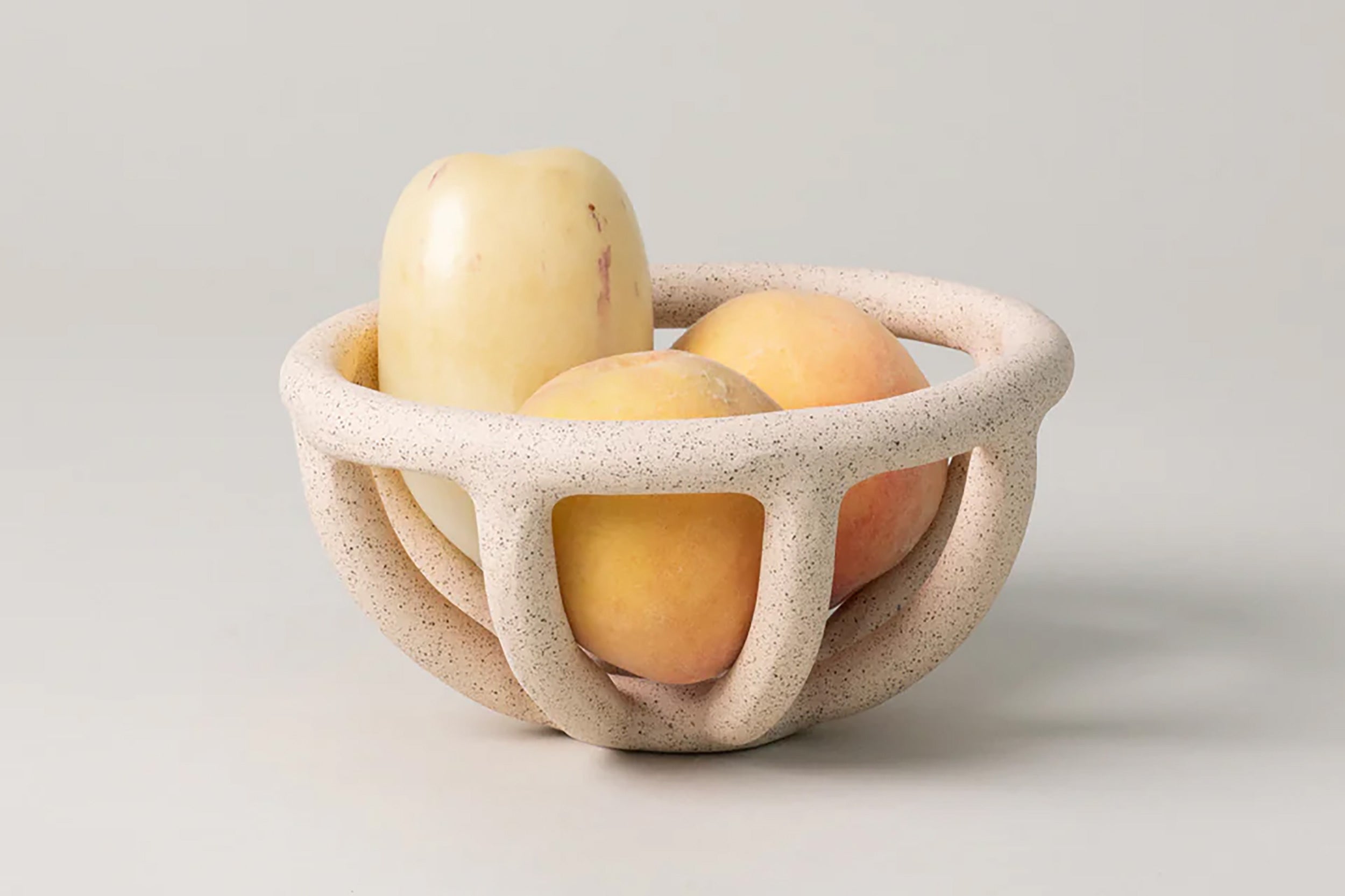 Sin-Prong Fruit Bowl // Speckled