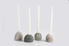 F.R.D.-Beach Stone Candle Holder