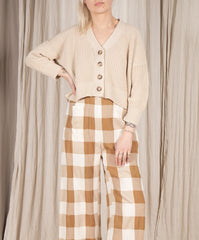 Rita Row-Sclater Cardigan // Beige