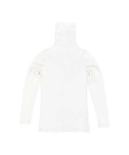 Jungmaven-Whidbey Turtleneck // Washed White