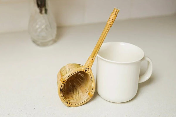 Bamboo-Tea Strainer